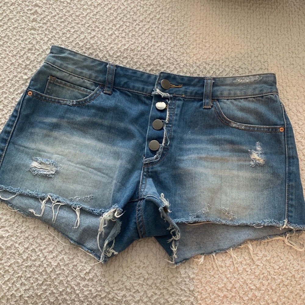 Billabong cutoff shorts